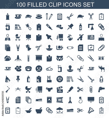clip icons
