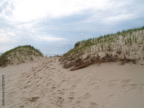 Dunes de sable des   les de la madeleine  Qu  bec  Canada