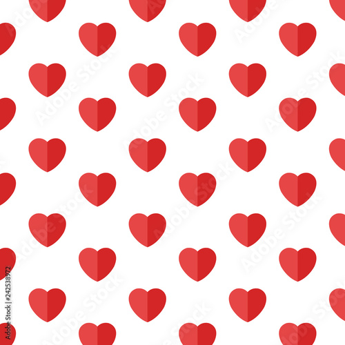 hearts love pattern background