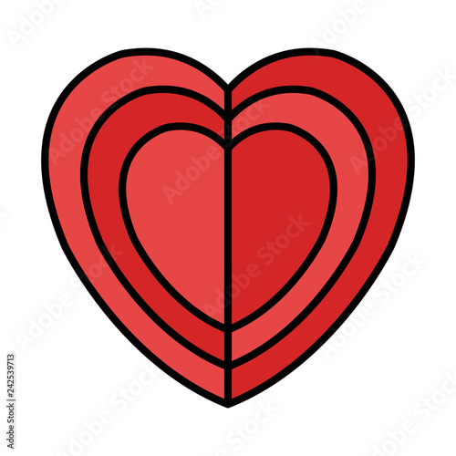 heart love isolated icon