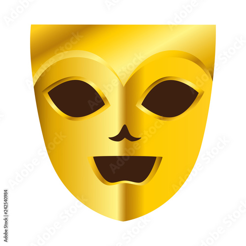 theater and carnival mask