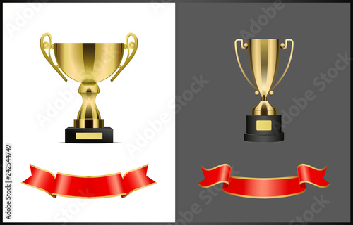 Gilded Contest or Competition Awards and Ribbons photo
