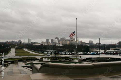 Skyline Cityscape of Cincinnati Ohio