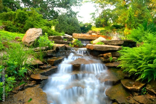 Inniswood Metro Gardens Waterfall, Westerville, Ohio photo