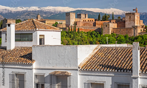 View on the Alhambra with t...