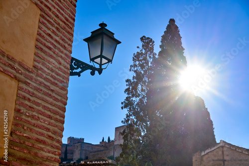 Albaicin of Granada arabic district in Spain photo