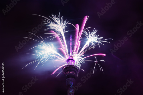 fireworks in the sky