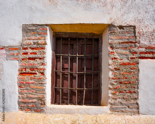 Pampaneira church window at Alpujarras photo