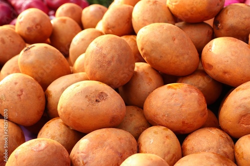 Sapodilla fruit at street food