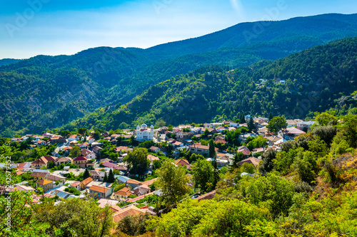 Pedoulas village on Cyprus photo