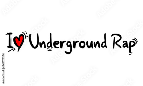 Underground Rap music style