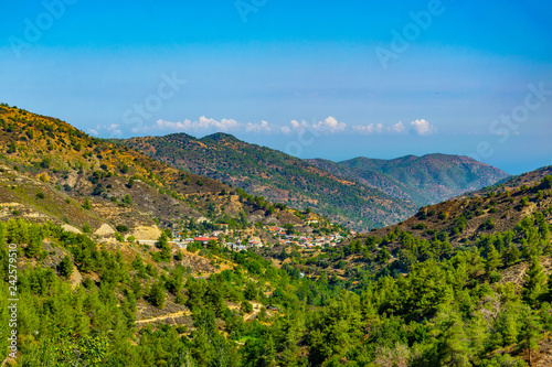 Moutoullas and Kalopanayiotis villages on Cyprus photo