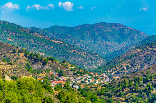 Moutoullas and Kalopanayiotis villages on Cyprus photo