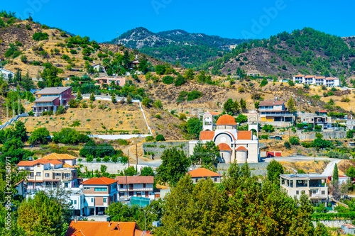 Kakopetria village on Cyprus photo