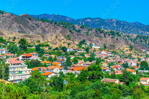 Kakopetria village on Cyprus photo