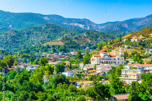 Kakopetria village on Cyprus photo
