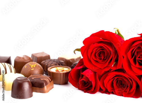 Chocolates and Roses A Perfect Combination for the One You Love