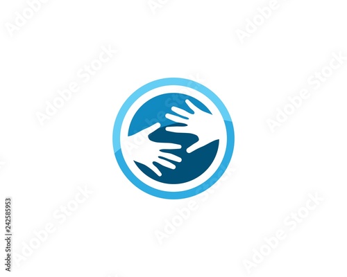 Hand Care Logo Template