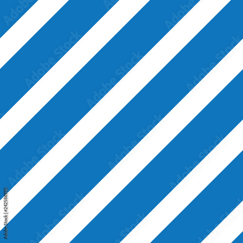 Oblique (45 degrees) straight lines with  the blue:white (thickness) ratio equal with 89:55 Fibonacci ratio (the golden ratio). Modern monochrome background. Oblique blue lines with the same thickness