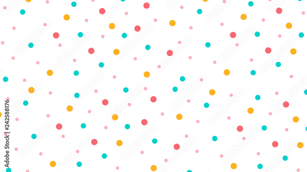 Abstrakcjonistyczny bezszwowy wzór z okręgiem w Miękkim gradientowym pastelowym tle w słodkim kolorze <span>plik: #242588176 | autor: NotjungCG</span>