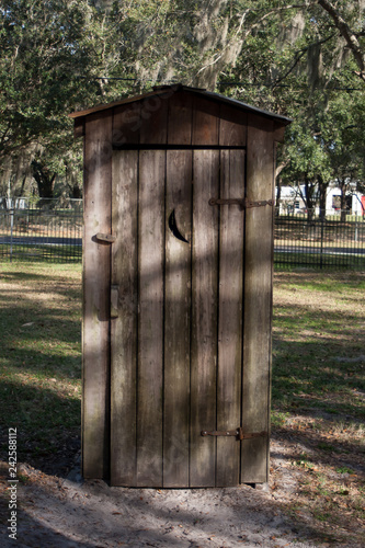 old toilet in garden © Austin