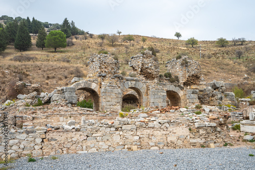 Ephesus ruins ancient Greek city in Izmir, Turkey