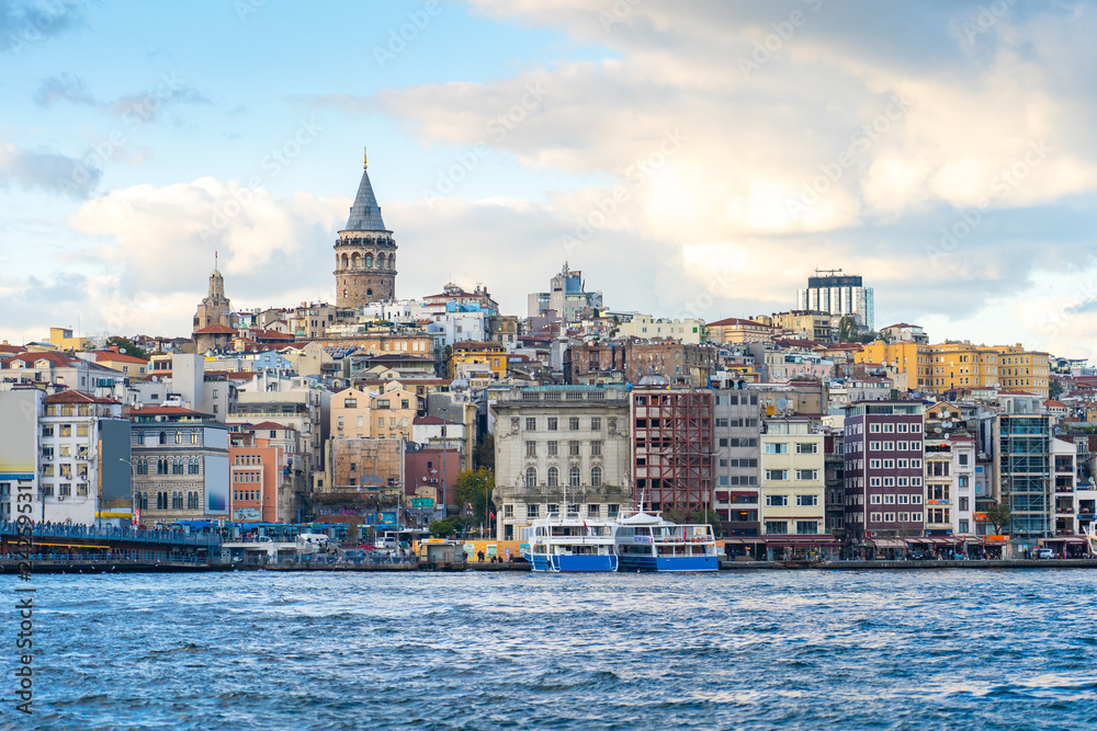 Istanbul city skyline in Istanbul, Turkey