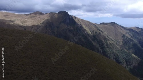 Lower part of Pichincha Volcano