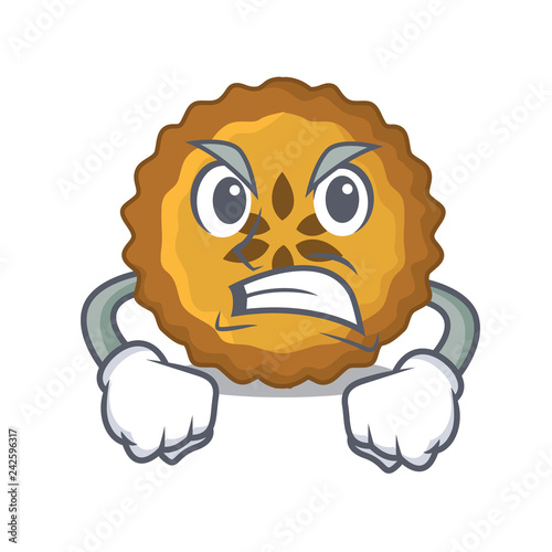 Angry apple pie on the character board