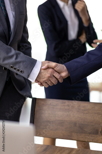 Business deal Handshake photo