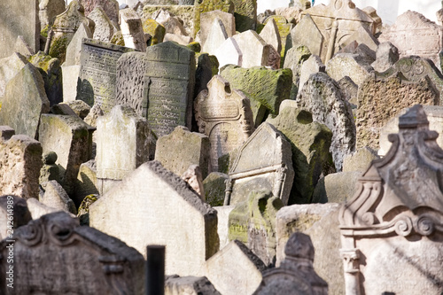 Photography old Jewish cemetery