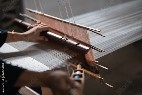 Weaving Silk in Luang Prabang