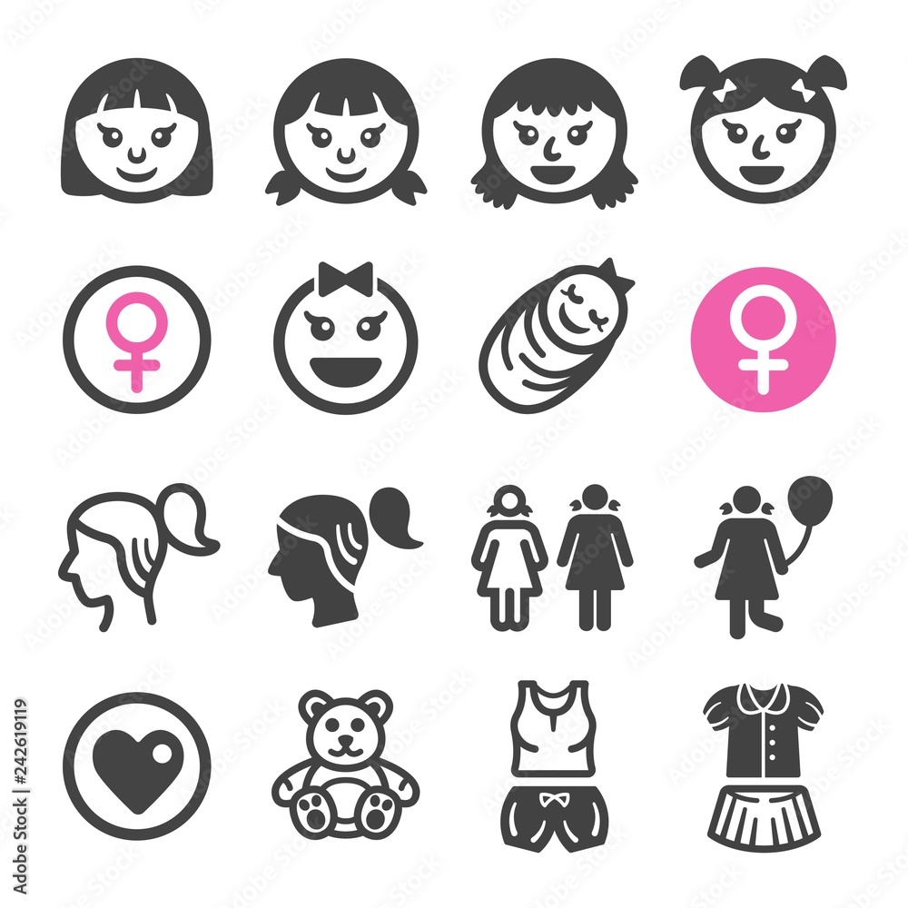 boy icon set,vector and illustration boy icon set,vector and illustration