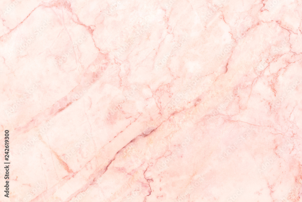 Fototapeta premium rose gold marble texture in natural pattern with high resolution for background and design art work, tiles stone floor.