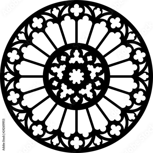 St. Peter and Paul, Suriname, rose window