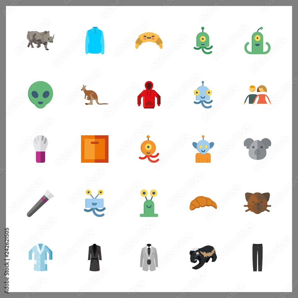 25 grey icon. Vector illustration grey set. badger and koala icons for grey works 25 grey icon. Vector illustration grey set. badger and koala icons for grey works