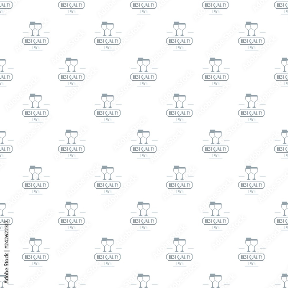Wineglass pattern vector seamless repeat for any web design Wineglass pattern vector seamless repeat for any web design