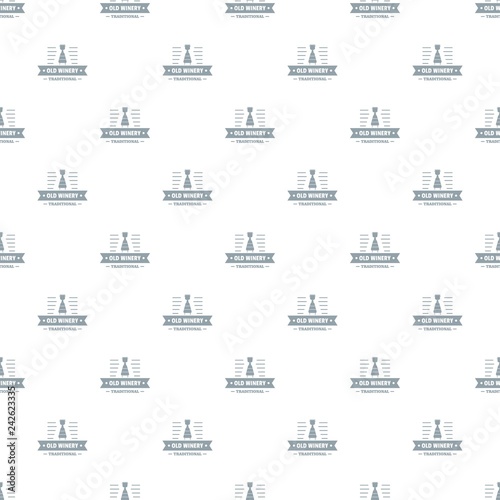 Old winery pattern vector seamless repeat for any web design