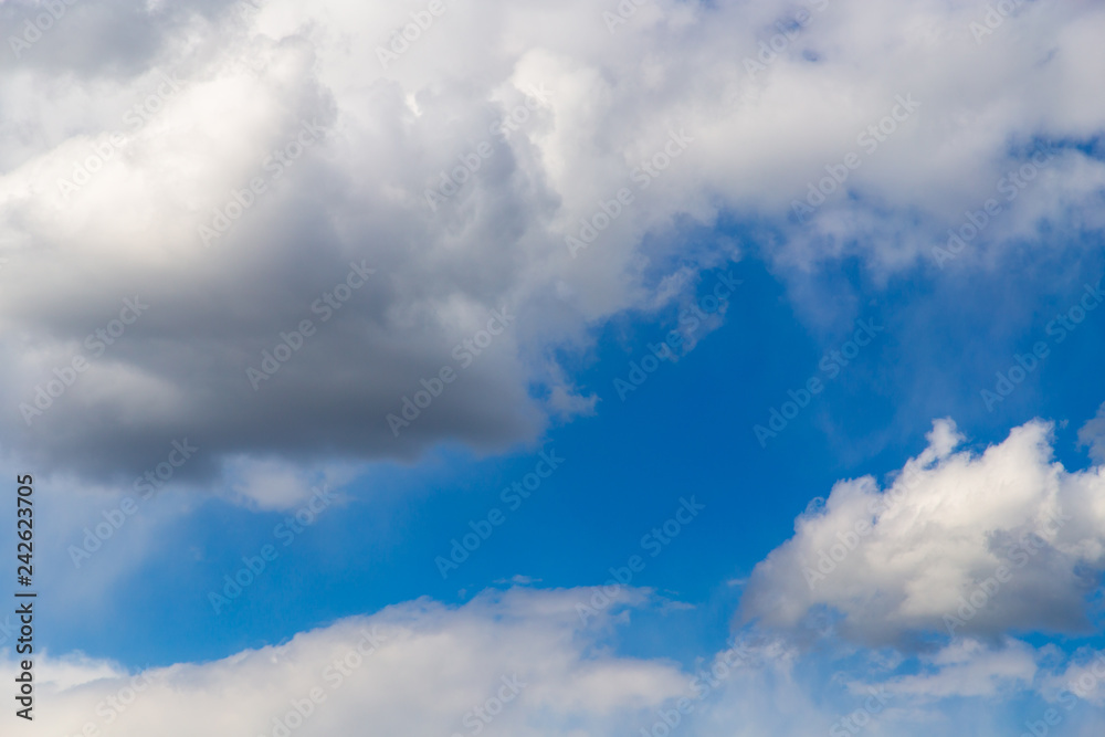 Clouds against blue sky as abstract background Clouds against blue sky as abstract background