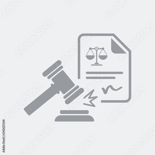 Legal document icon