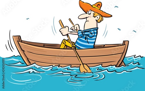 Man in the boat