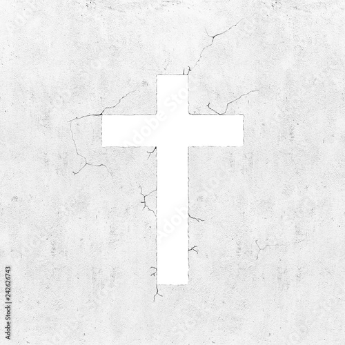 Canvas Print cross