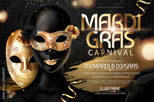 Mardi gras carnival design