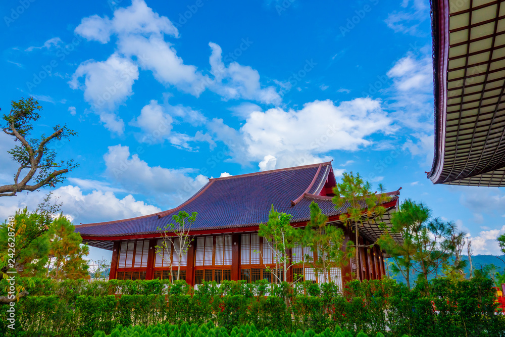 Hinoki Land Japanses building style in Chiang Mai Thailand. Chiang Mai landmark. Hinoki Land Japanses building style in Chiang Mai Thailand. Chiang Mai landmark.