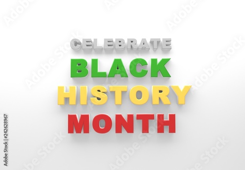 Celebrate black history month