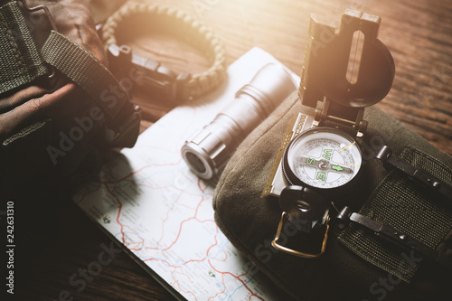 Fotografía green military compass
