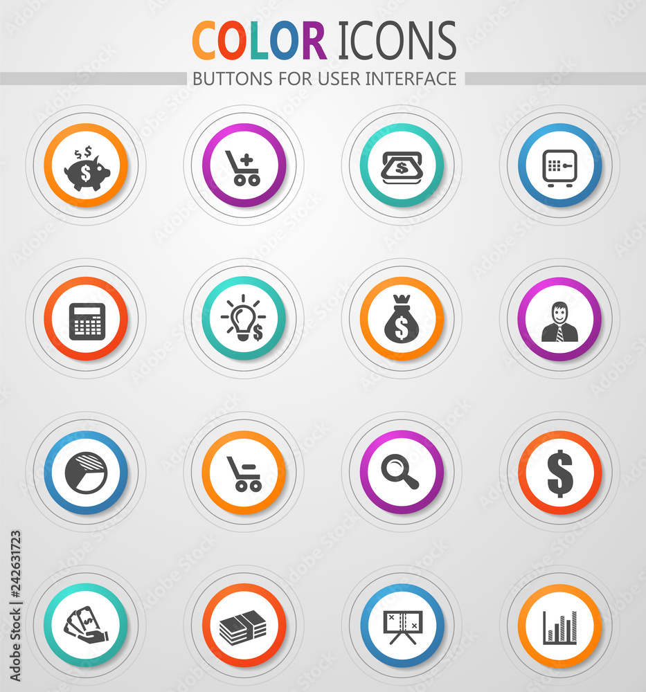 Business icons set Business icons set