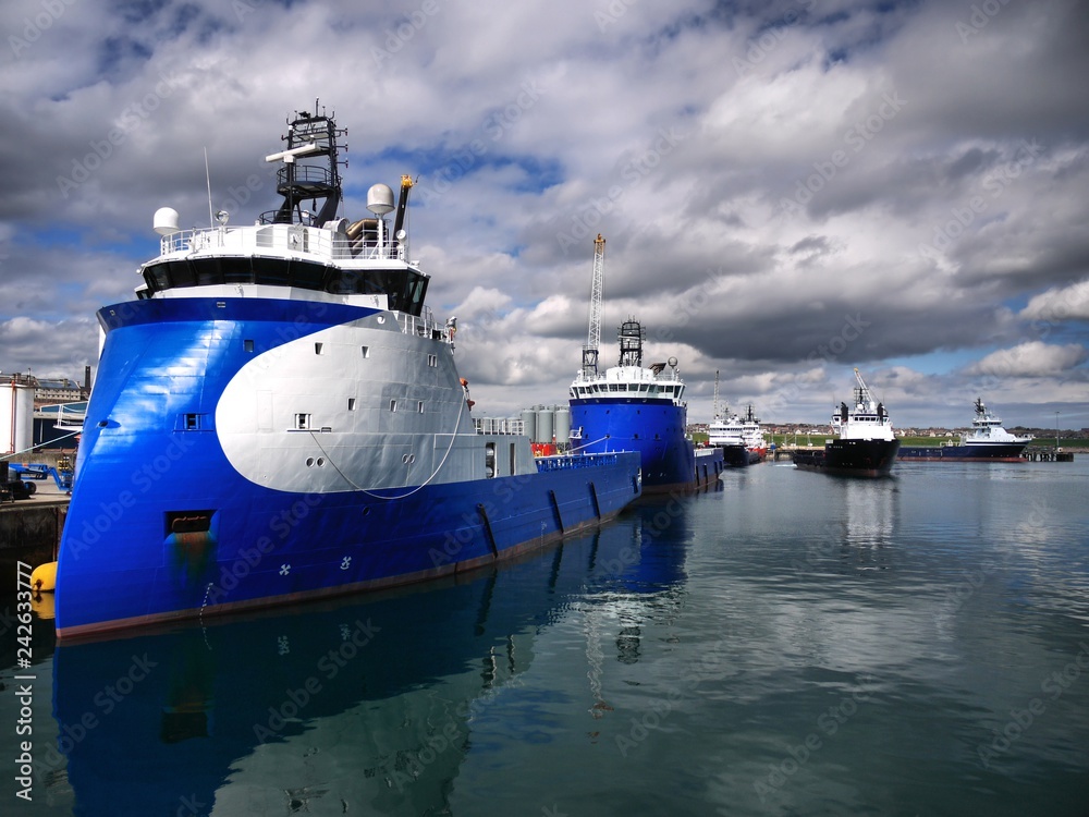 Fototapeta premium Offshore Operations Supply Base.