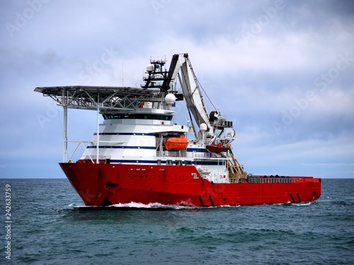 Diving Support Ship.
