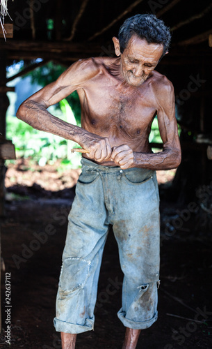 Photography Cuban Farmer